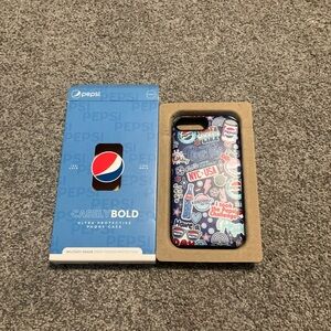 Pepsi Casely Bold iPhone Case - Blue and Red